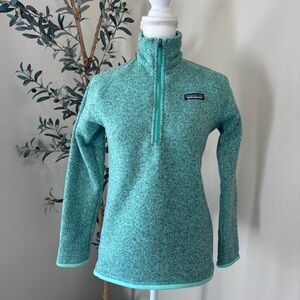 Patagonia Teal Better Sweater Pullover